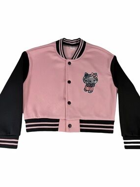 Hello Kitty Varsity Jacket Size 7-8Y Girls'